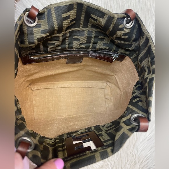 SOLD❌Authentic FENDI Zucca Mini Tote Bag - Picture 11 of 13